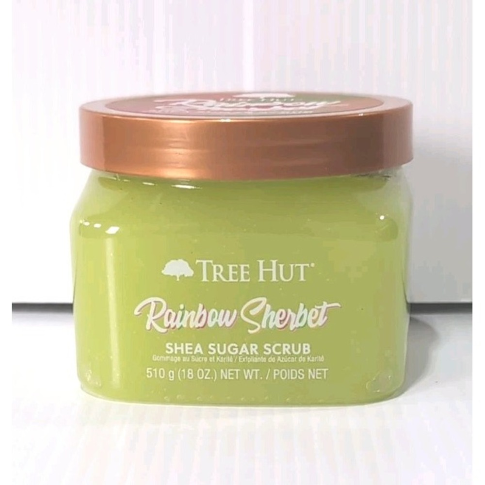 Tree Hut Rainbow Sherbet Sugar Scrub, 18 oz NEW